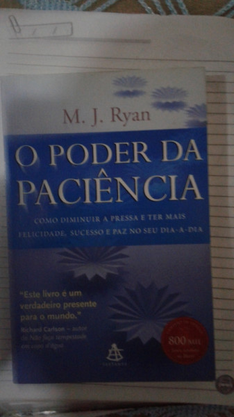 Capa de O poder da paciência - M. J. Ryan
