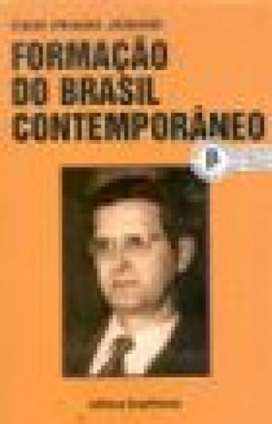Capa de Formação do Brasil contemporâneo - Caio Prado Júnior