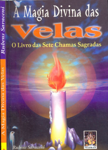 Capa de A magia divina das velas - Rubens Saraceni
