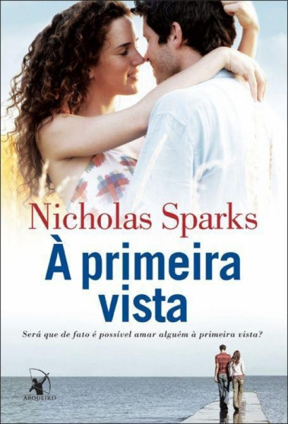 Capa de À primeira vista - Nicholas Sparks