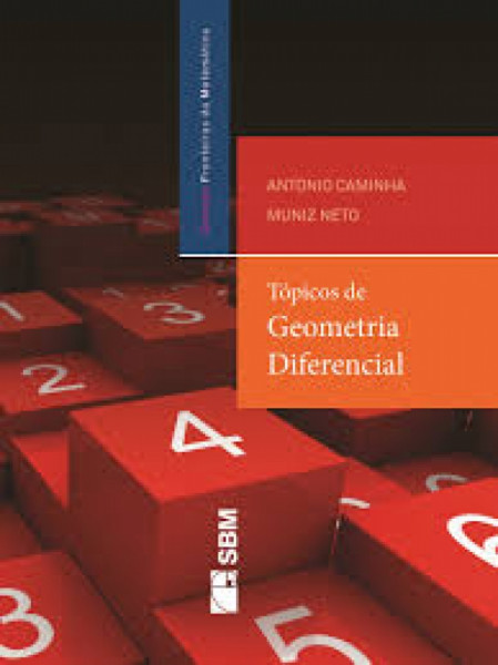 Capa de Tópicos de Geometria Diferencial - Antonio Caminha