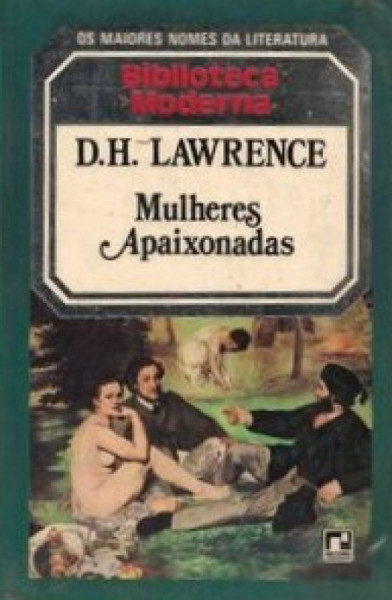 Capa de Mulheres apaixonadas - D. H. Lawrence