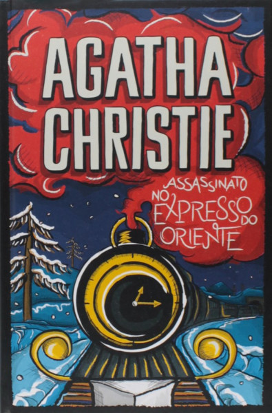 Capa de Assassinato no Expresso do Oriente - Agatha Christie