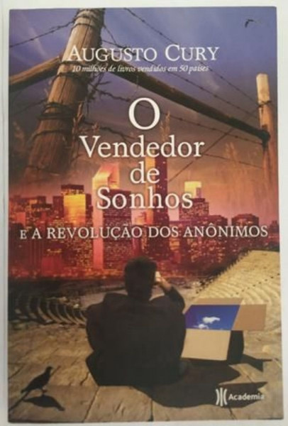 Capa de O vendedor de sonhos e a revolução dos anônimos - Augusto Cury