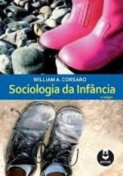 Capa de Sociologia da infância - William A. Corsaro