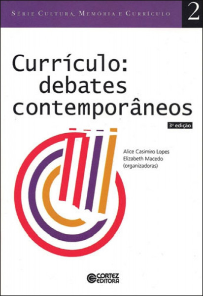 Capa de Currículo - Alice Casimiro Lopes (org.); Elizabeth Macedo (org.)