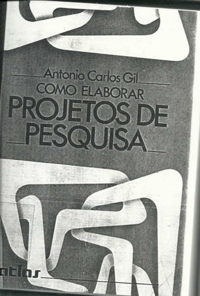 Capa de Como elaborar projetos de pesquisa - Antonio Carlos Gil