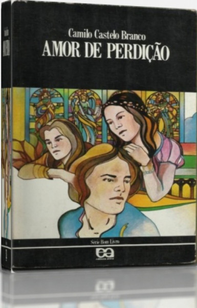 Capa de Amor de perdição - Camilo Botelho Castelo Branco