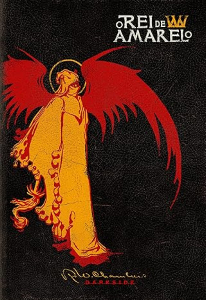 Capa de O Rei de Amarelo - Robert W. Chambers