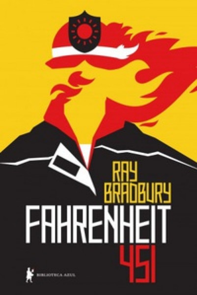 Capa de Fahrenheit 451 - Ray Bradbury