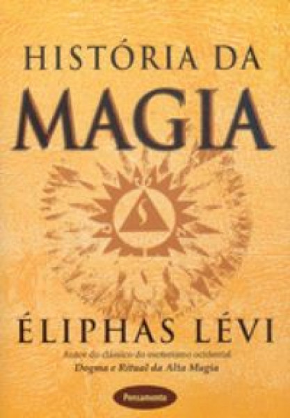 Capa de História da Magia - Eliphas Levi