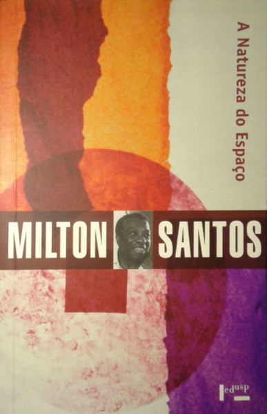 Capa de A natureza do espaço - Milton Santos