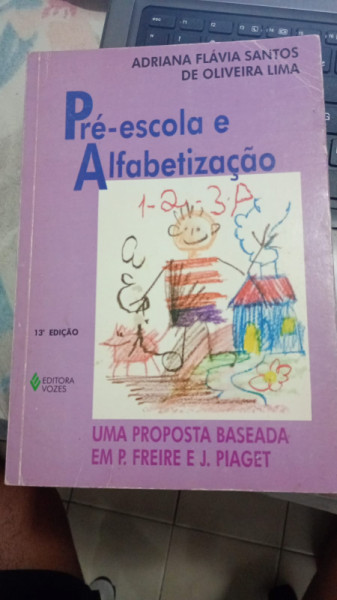 Capa de Pré-escola e alfabetização - Adriana Flávia Santos de Oliveira Lima