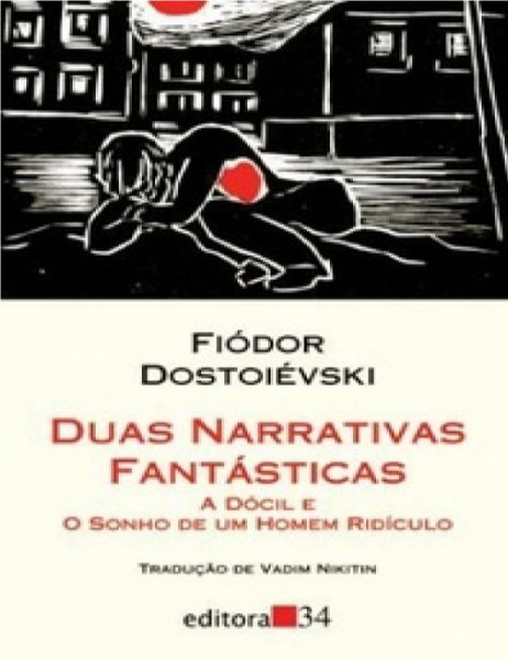 Capa de Duas narrativas fantásticas - Fiódor Dostoiévski