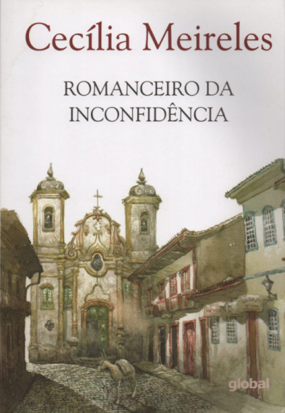 Capa de Romanceiro da inconfidência - Cecília Meireles