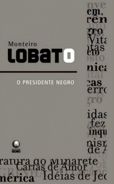 Capa de O presidente negro - Monteiro Lobato