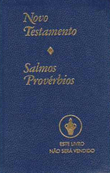 Capa de Novo Testamento, Salmos e Provérbios - 