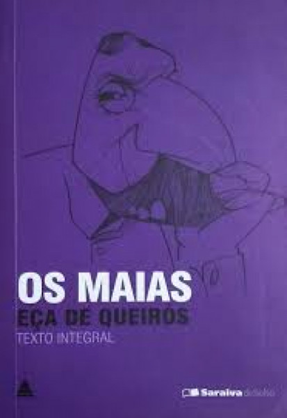 Capa de Os Maias - Eça de Queiroz