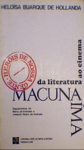 Capa de Macunaíma - Mário de Andrade