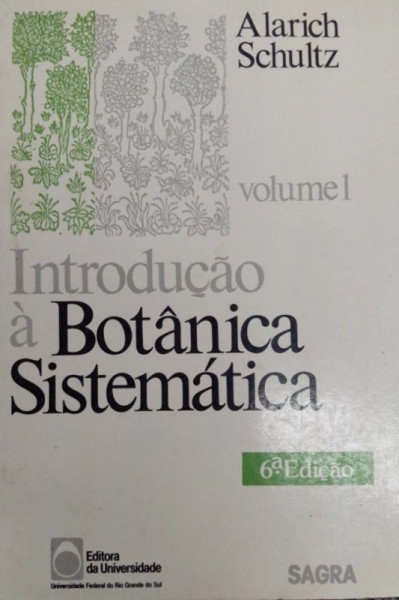 Capa de Introdução à Botânica Sistemática Vol.1 - Alarich Schultz