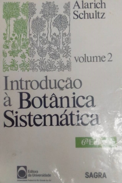 Capa de Introdução à Botânica Sistemática Vol.2 - Alarich Schultz
