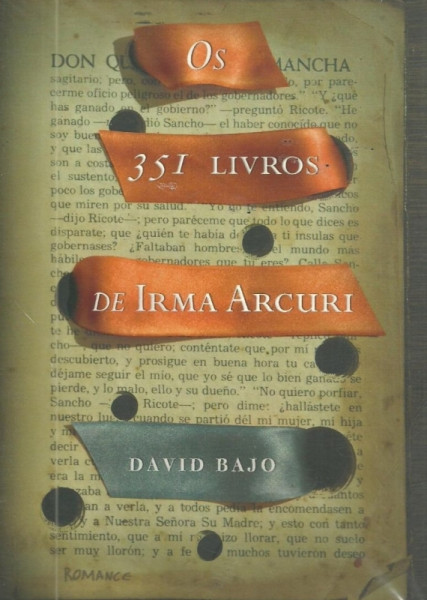 Capa de Os 351 Livros de Irma Arcuri - David Bajo