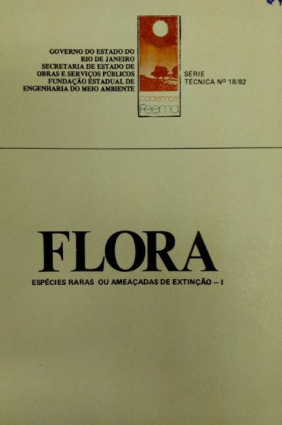 Capa de Flora - Equipe Técnica do Centro de Botânica do Rio de Janeiro - CBRJ DECAM