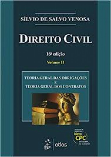 Capa de Direito Civil volume 2 - Sílvio de Salvo Venosa