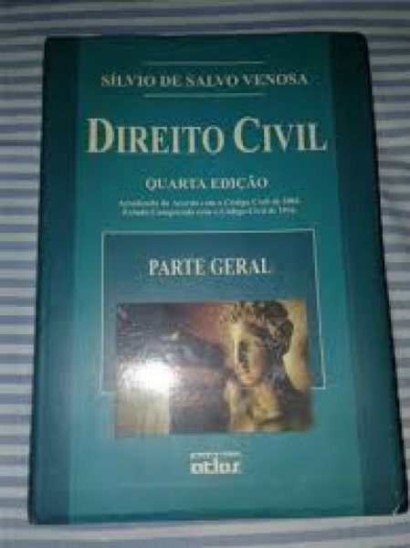 Capa de Direito Civil volume 1 - Sílvio de Salvo Venosa
