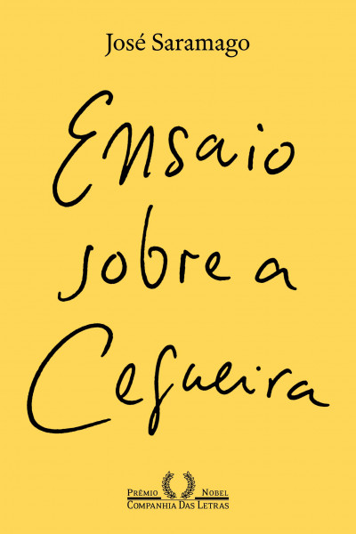Capa de Ensaio sobre a cegueira - José Saramago