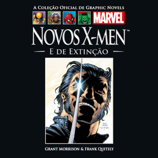 Capa de Novos X-Men: E de Extinção - Grant Morrison; Frank Quilety