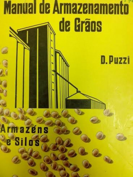 Capa de Manual de Armazenamento de Grãos - D.Puzzi