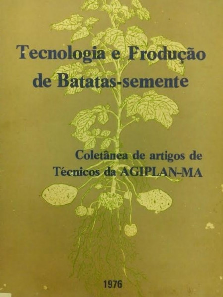 Capa de Tecnologia e Produção de Batatas-semente - Ministério da Agricultura