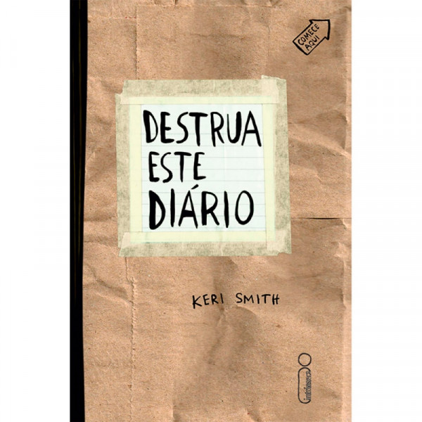 Capa de Destrua este diário - Keri Smith