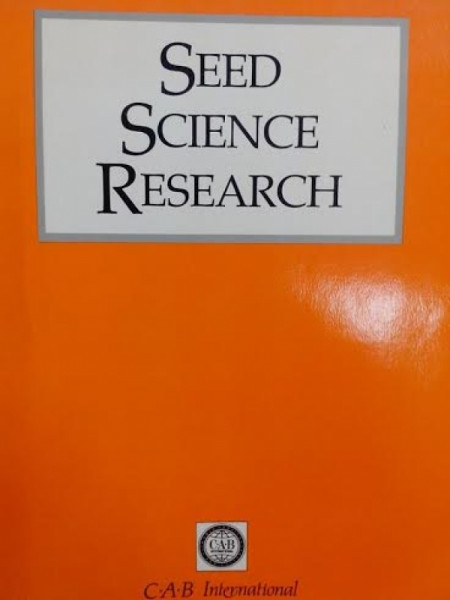 Capa de Seed Science Research - CAB International