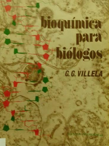 Capa de Bioquímica para Biólogos - G G Villela