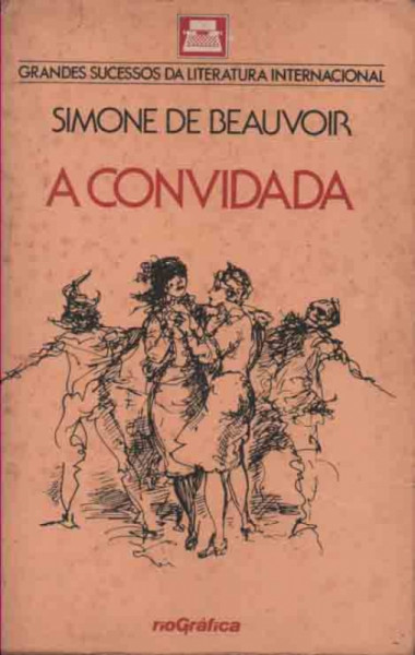Capa de A Convidada - Simone de Beauvoir