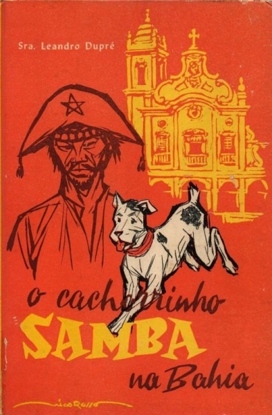 Capa de O cachorrinho Samba na Bahia - Maria José Dupré