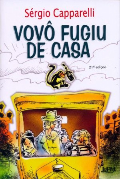 Capa de Vovô Fugiu de Casa - Sérgio Caparelli