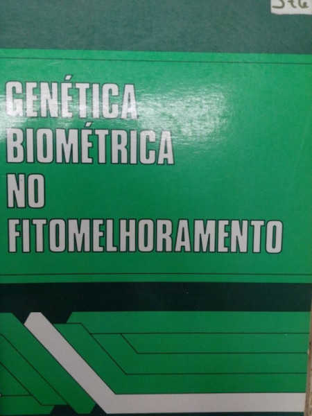 Capa de Genética Biométrica no Fitomelhoramento - Roland Vencovsky e Patrício Barriga