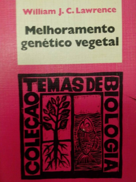 Capa de Melhoramento genético vegetal - William J C Lawrence