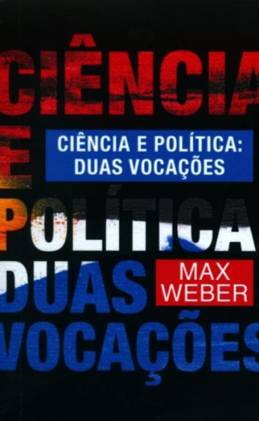 Capa de Ciência e política - Max Weber
