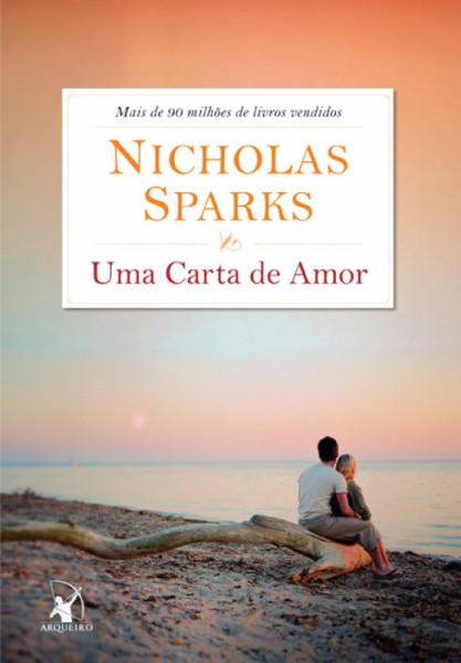 Capa de Uma carta de amor - Nicholas Sparks
