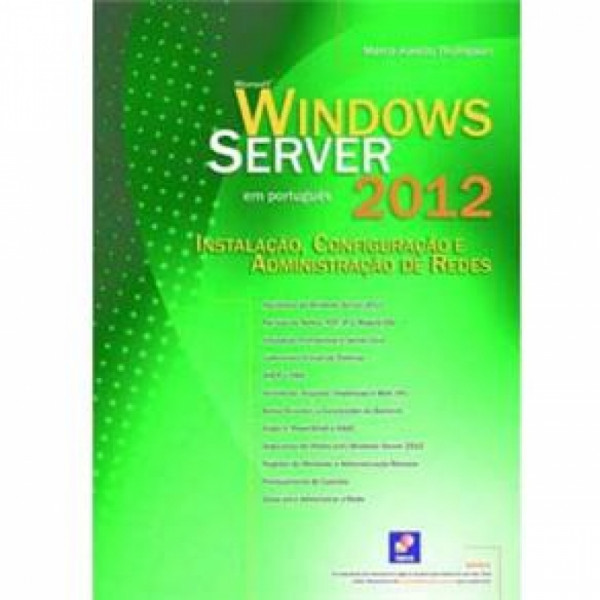 Capa de WIndows Server 2012 - Marco Aurélio Thompson