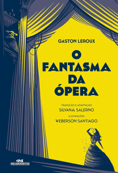 Capa de O fantasma da ópera - Gaston Leroux
