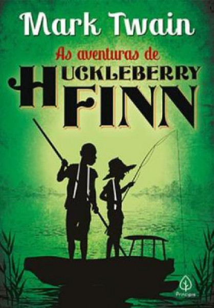 Capa de As aventuras de Huckleberry Finn - Mark Twain