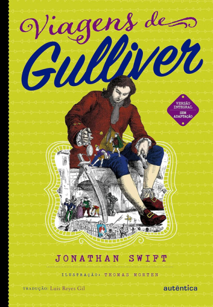 Capa de Viagens de Gulliver - Jonathan Swift