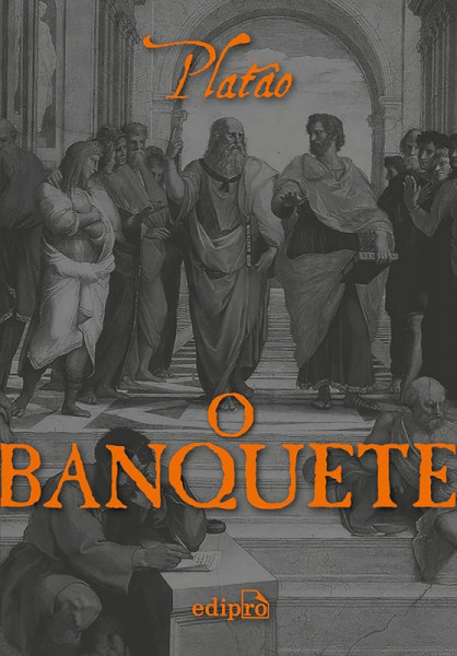 Capa de O banquete - Platão