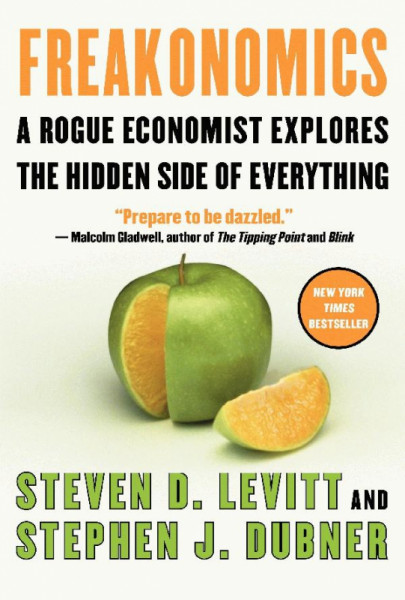 Capa de Freakonomics - Steven D. Levvit; Stephen J. Dubner