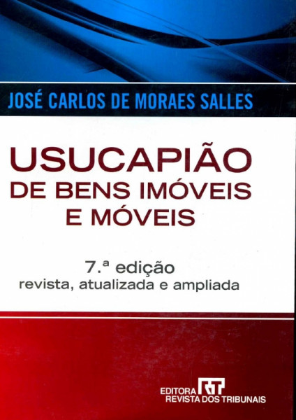 Capa de Usucapião - José Carlos de Moraes Salles
